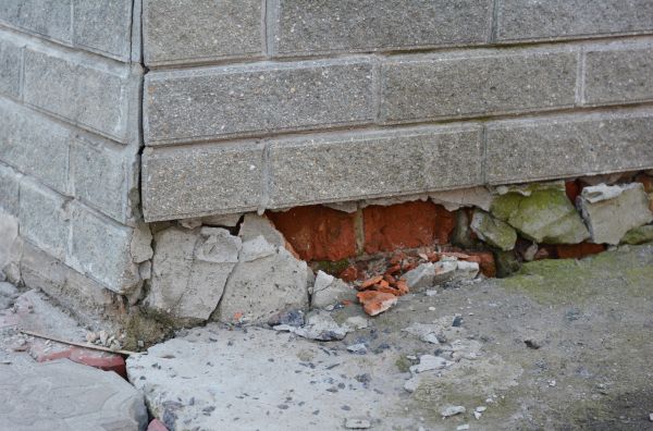Foundation Settlement Repair in Ashburn